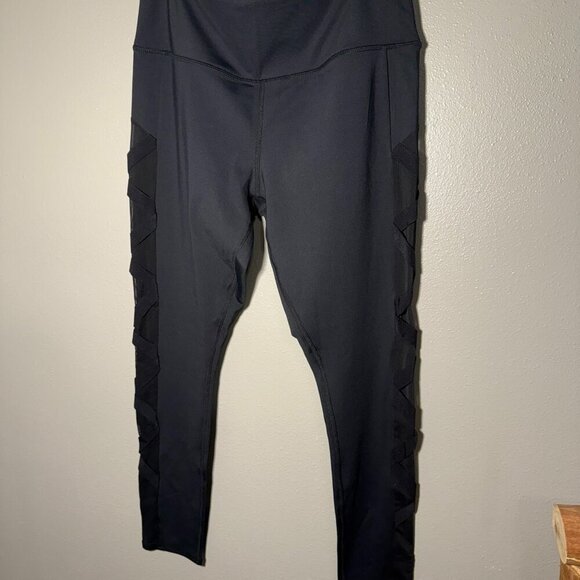 Romansong Mesh leggings, non-see through capri high waisted tummy control - Picture 1 of 10